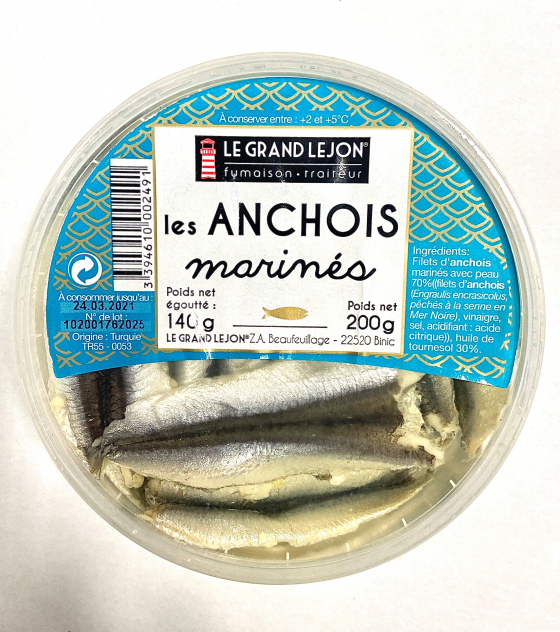 Huile Anchois et Sardines